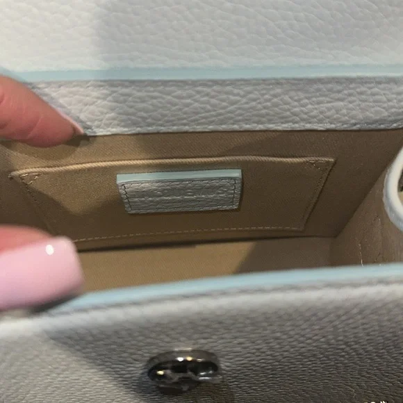 Jacquemus - light Blue Le Chiquito Moyen Top Handle - Picture 6 of 14